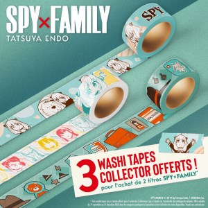 Washi Tapes Spy x Family (annonce 01)